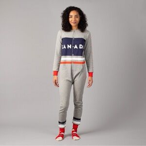 Drake General Store Arborist Unisex Canada Onesie Pajama XS Cozy Cabincore Folk